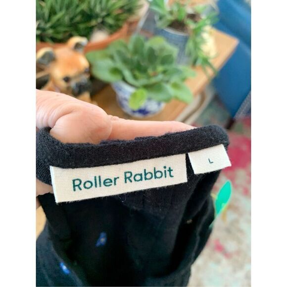 Roller Rabbit Navy Embroidered Tunic - Picture 3 of 9